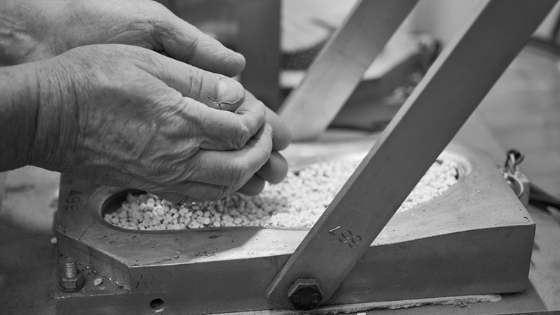 Proceso de calzado vulcanizado para marcas premium